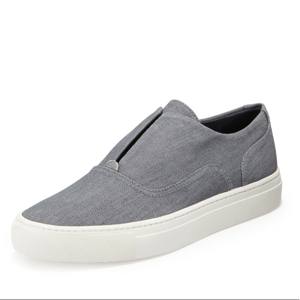 Vince Nelson Sneakers in Denim/Grey NIB